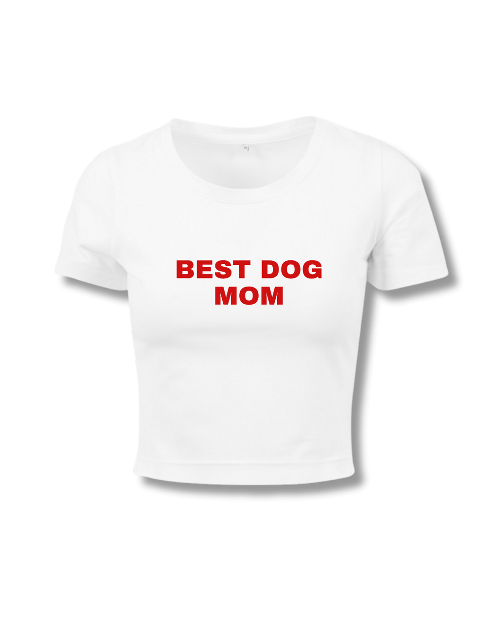 BOX BEST DOG MOM BLANC