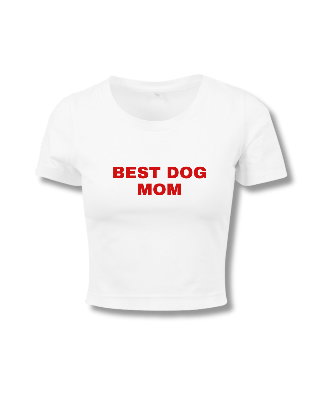 BOX BEST DOG MOM BLANC