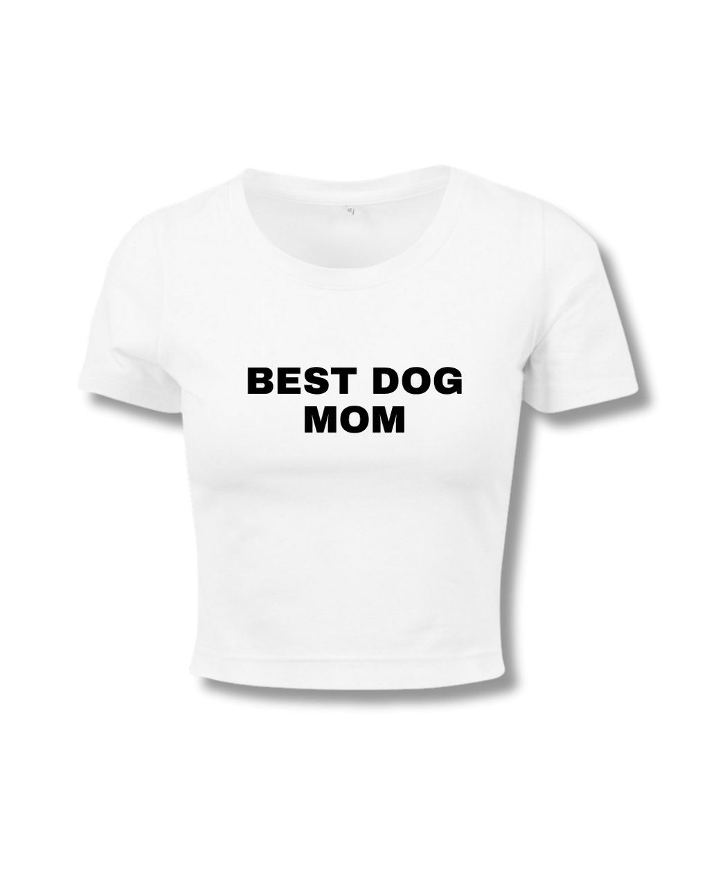 BOX BEST DOG MOM BLANC