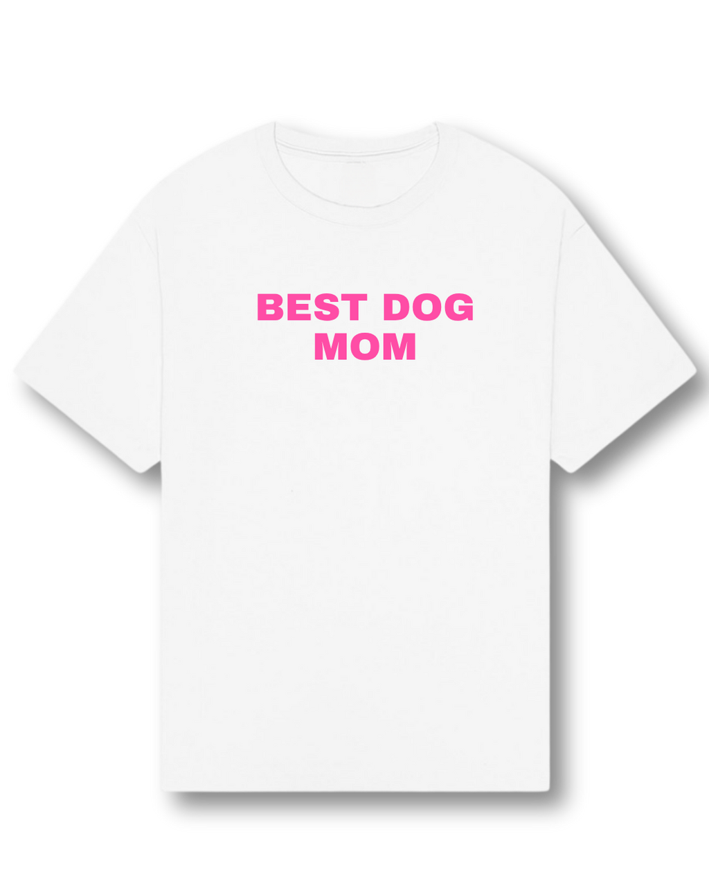 BOX BEST DOG MOM BLANC