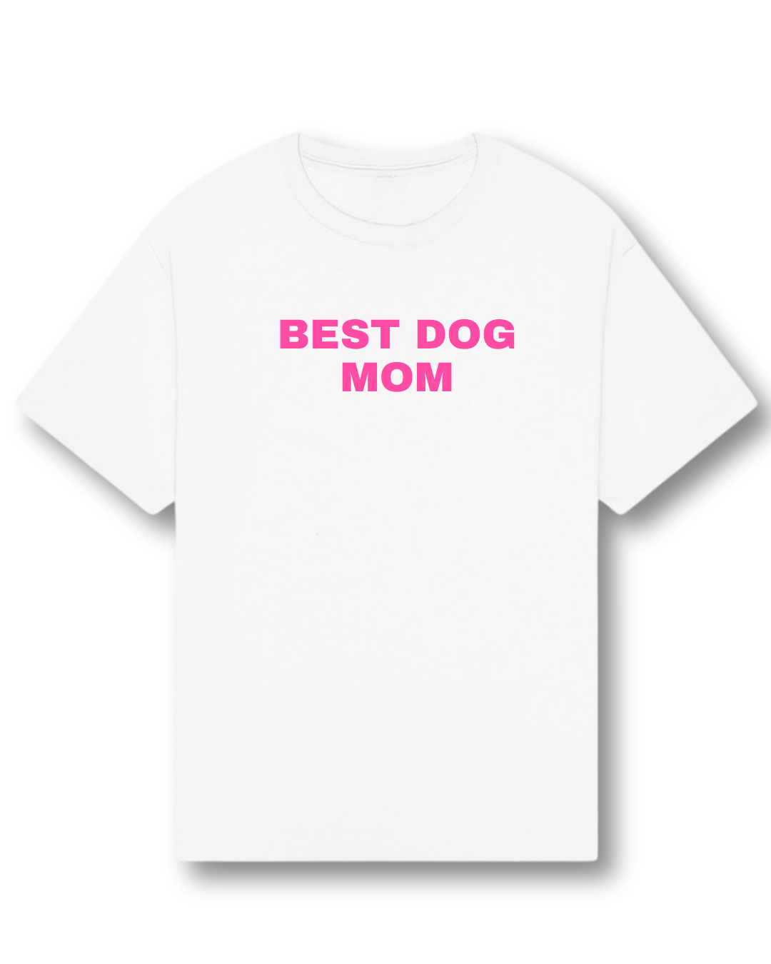 BOX BEST DOG MOM BLANC