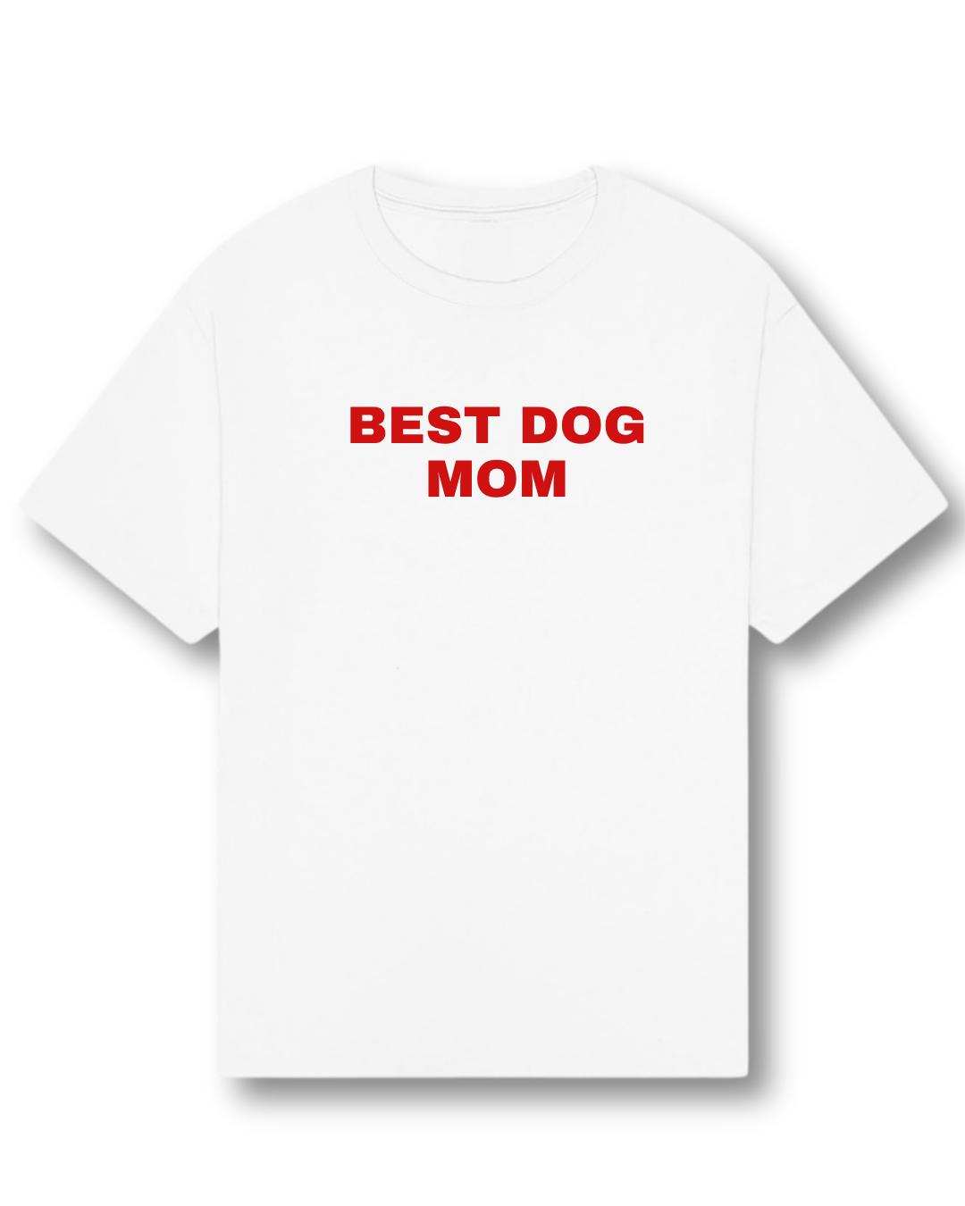 BOX BEST DOG MOM BLANC
