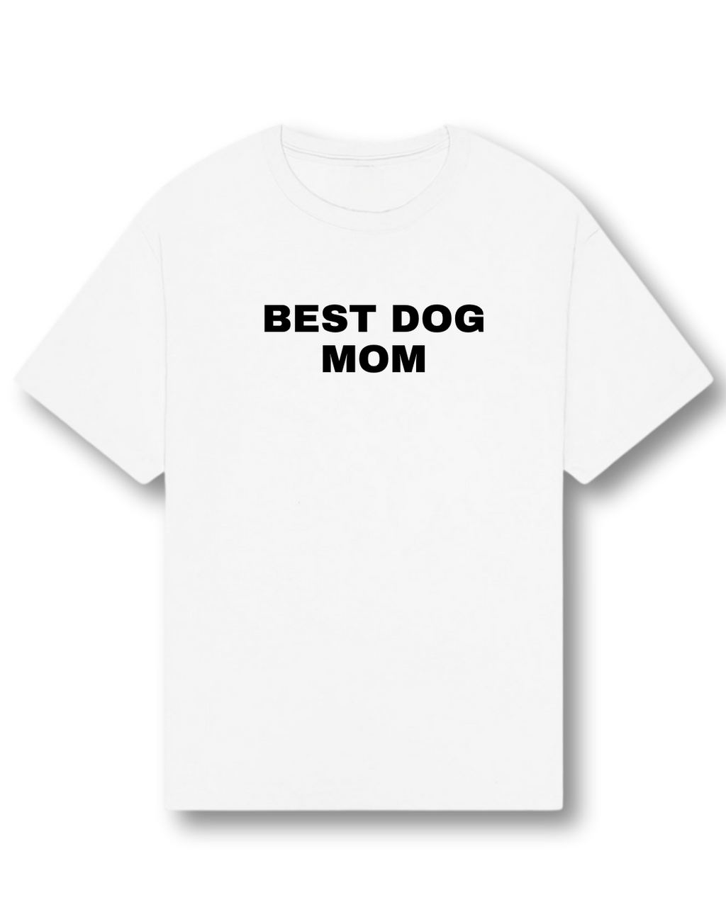 BOX BEST DOG MOM BLANC