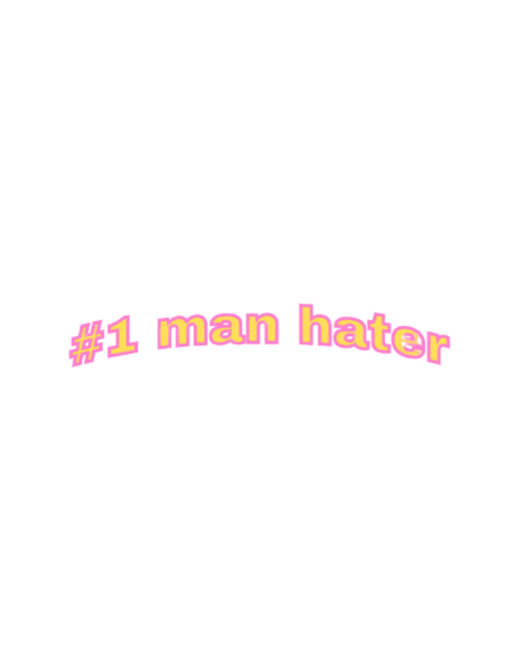 VISUELS #1 MAN HATER