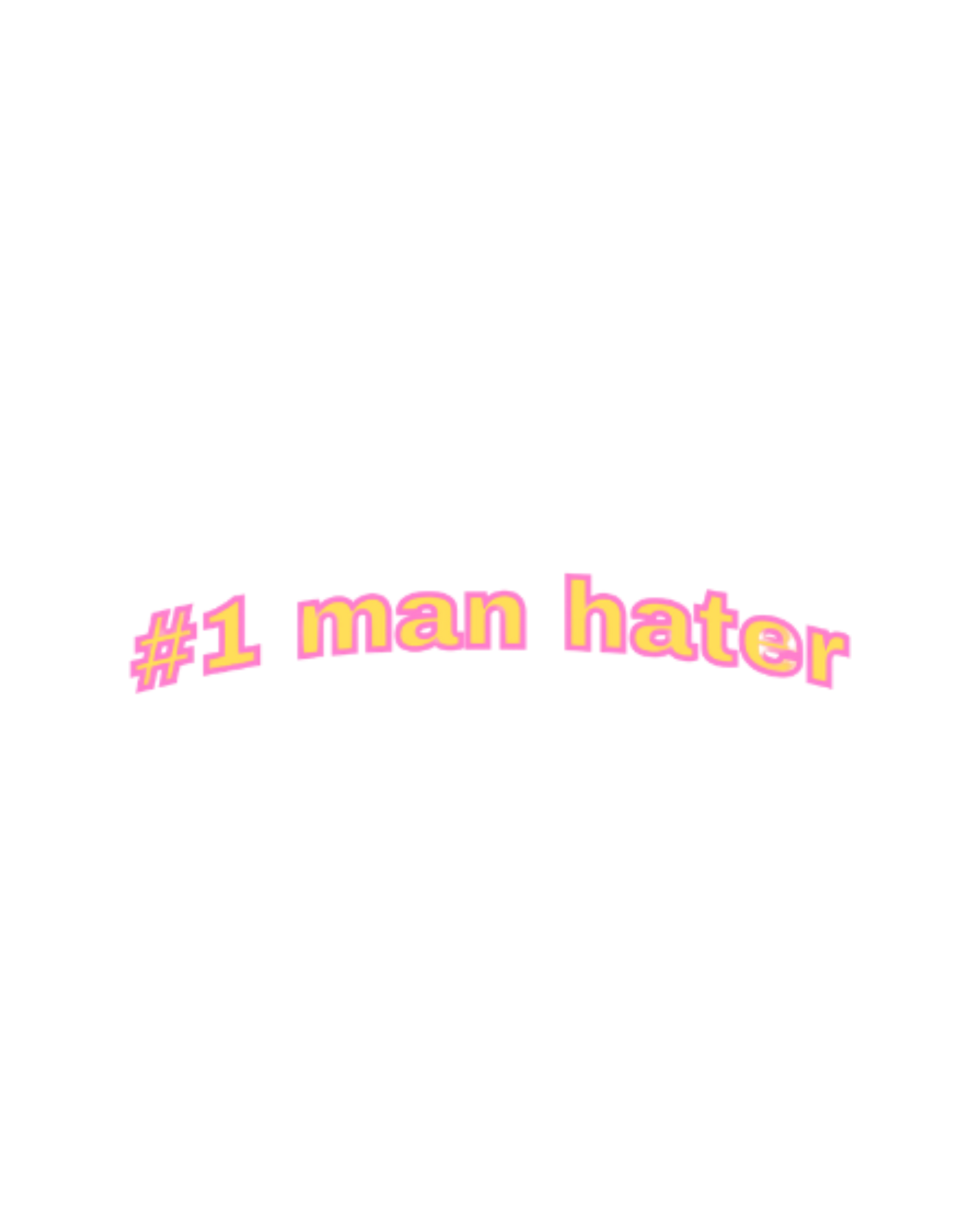 VISUELS #1 MAN HATER