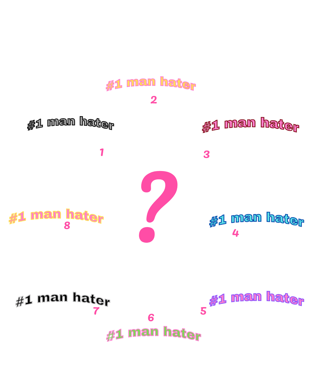 VISUELS #1 MAN HATER