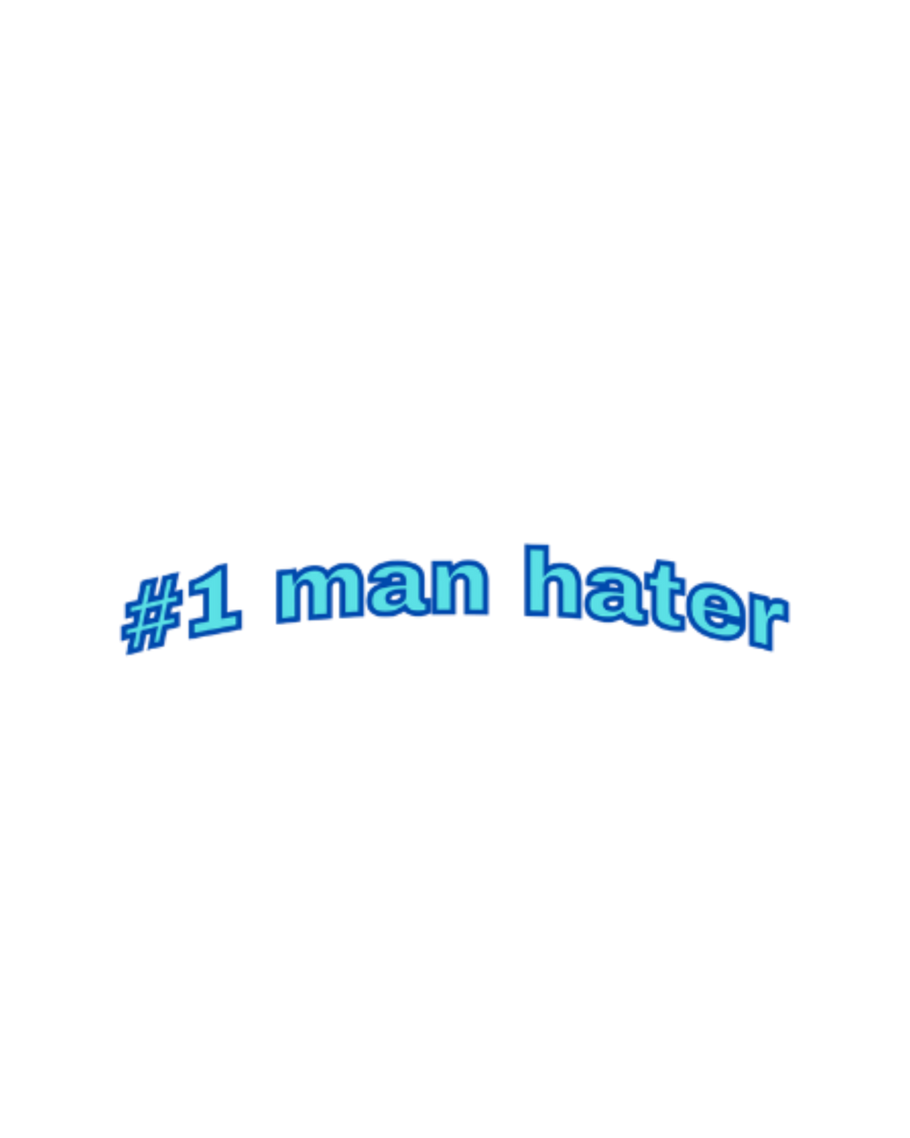 VISUELS #1 MAN HATER