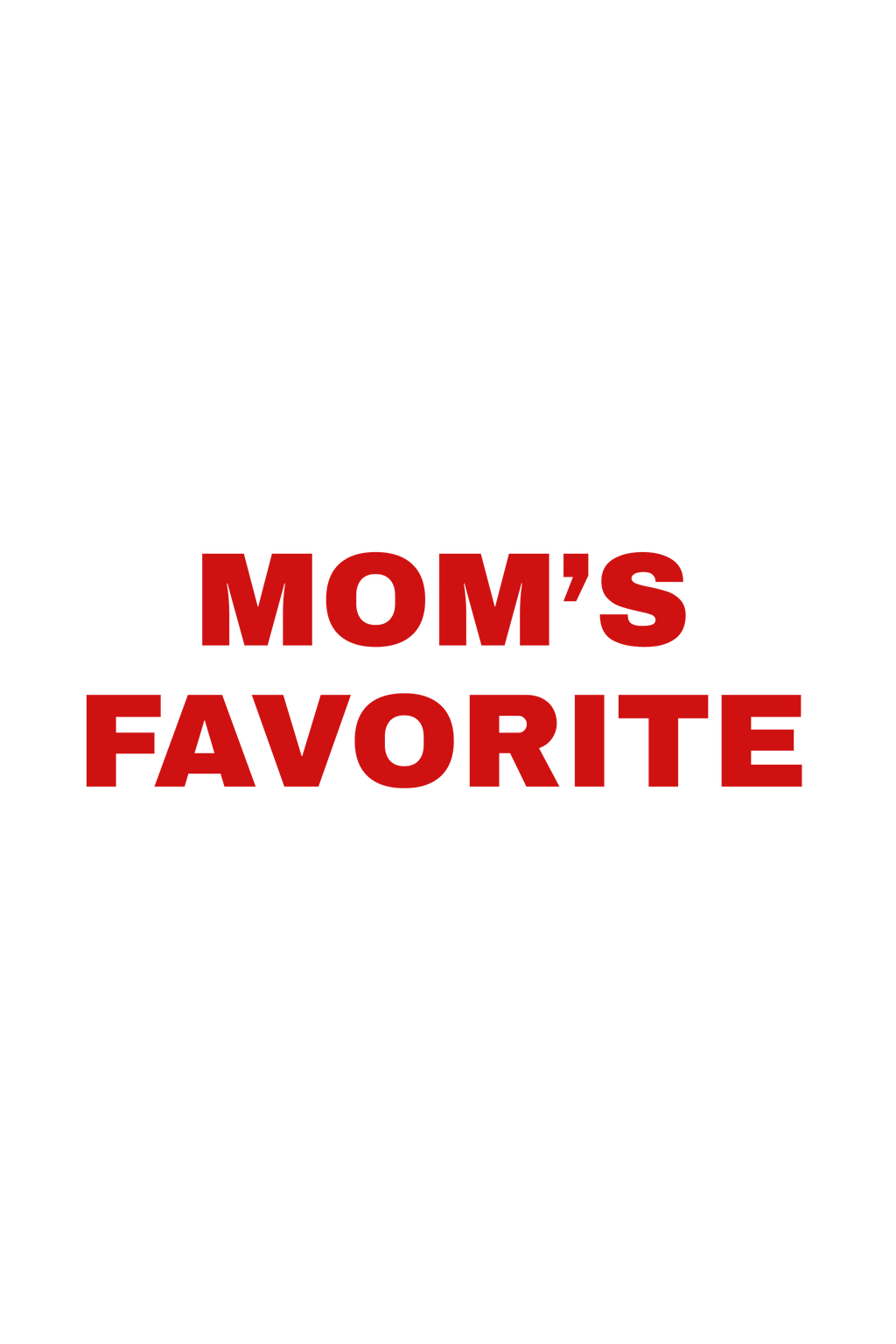 VISUELS MOM'S FAVORITE