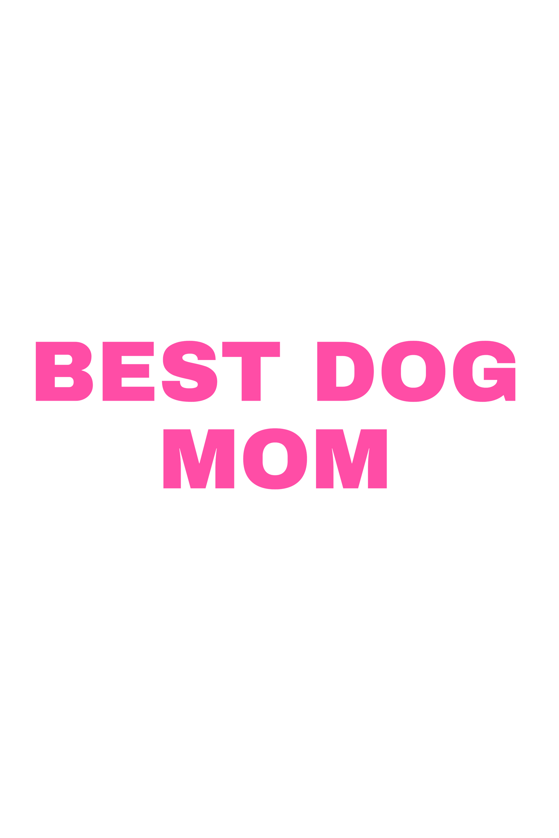VISUELS BEST DOG MOM