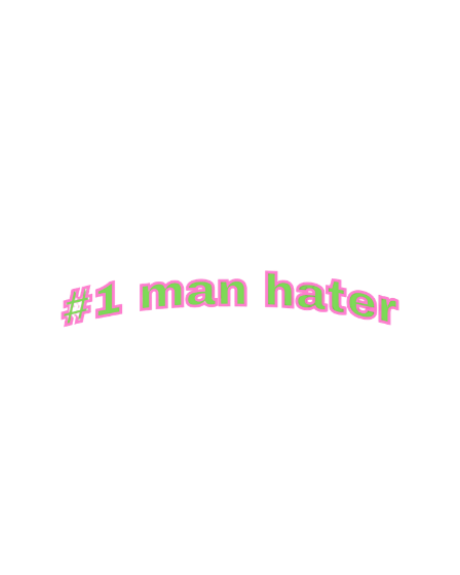 VISUELS #1 MAN HATER