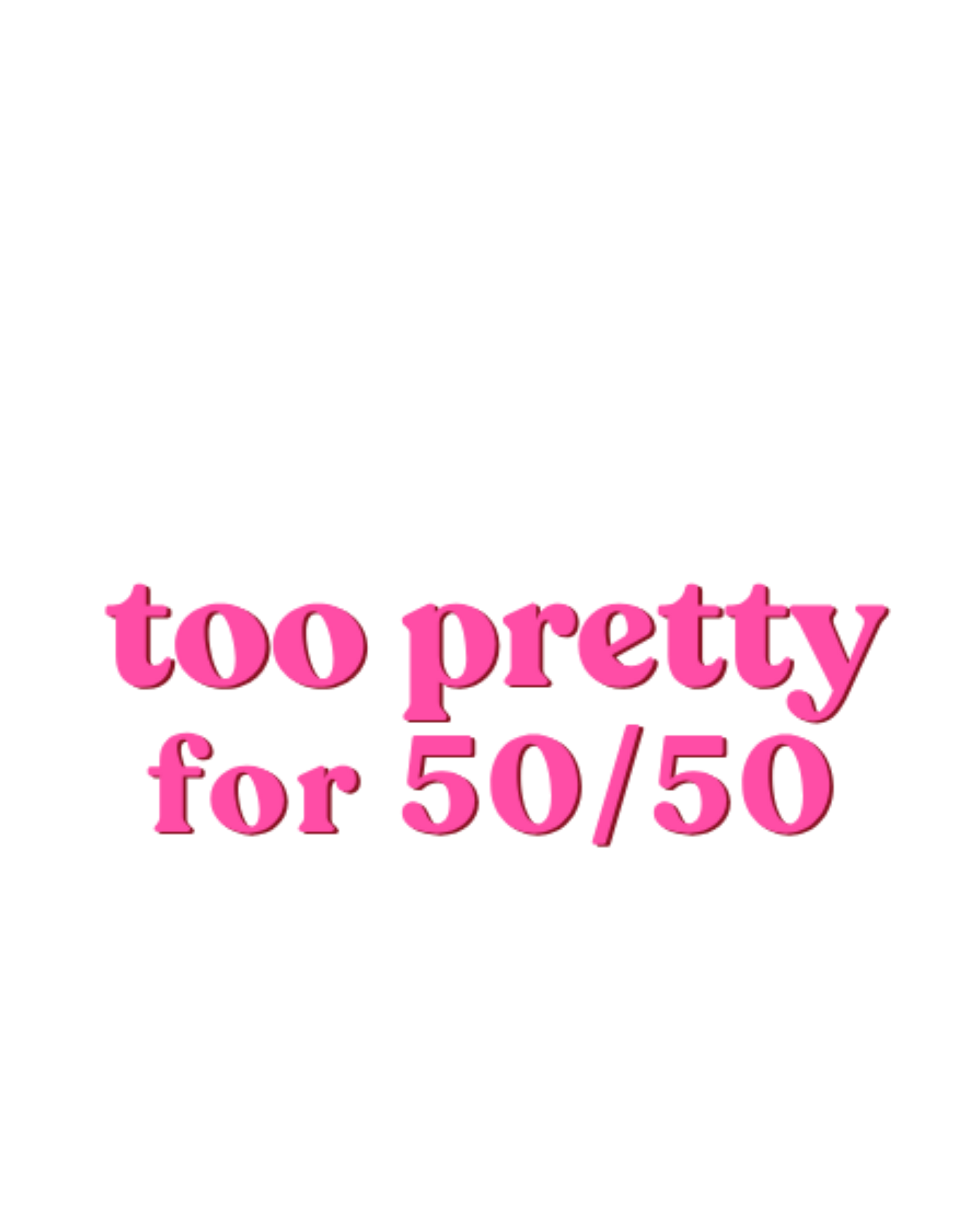 VISUELS TOO PRETTY