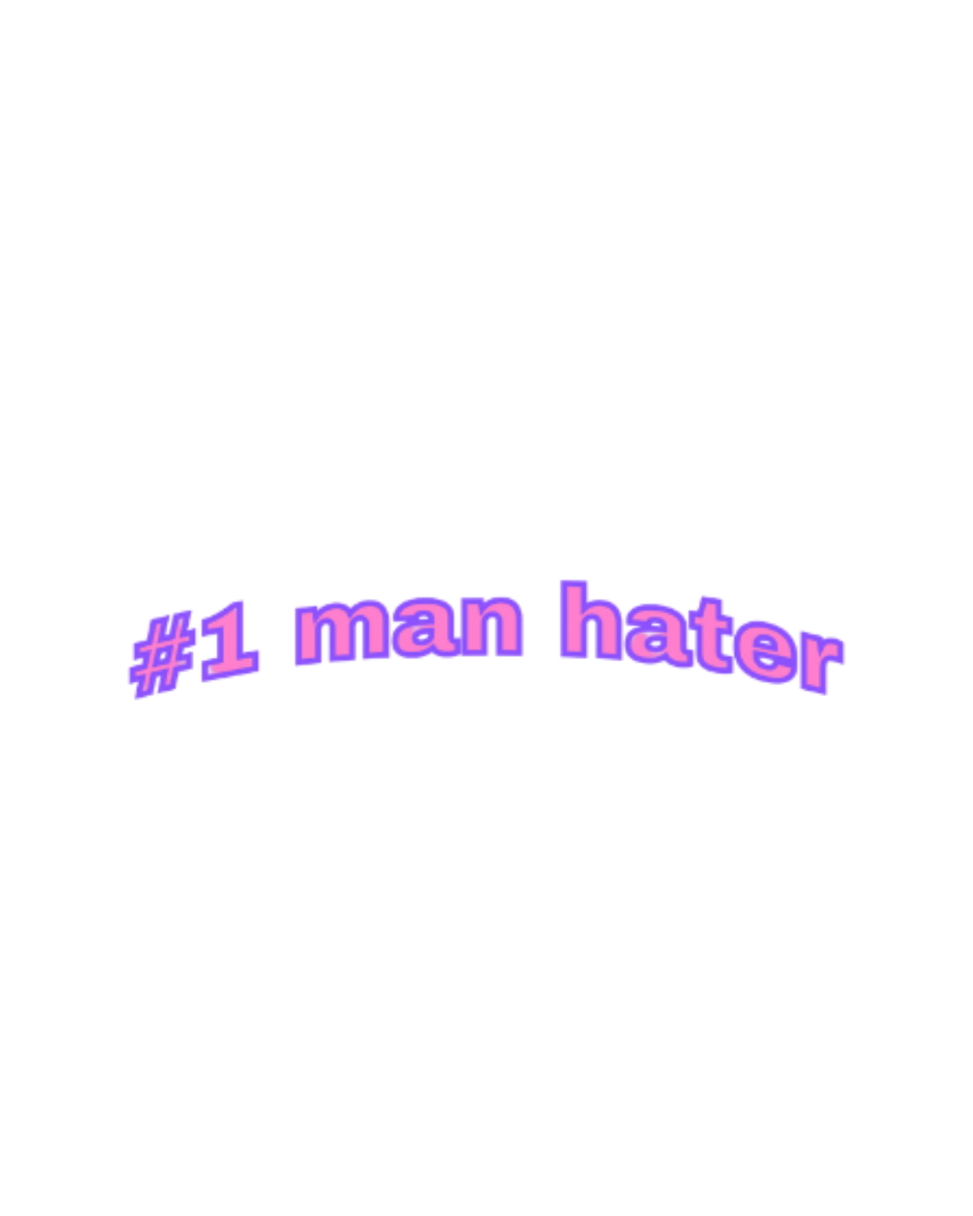 VISUELS #1 MAN HATER