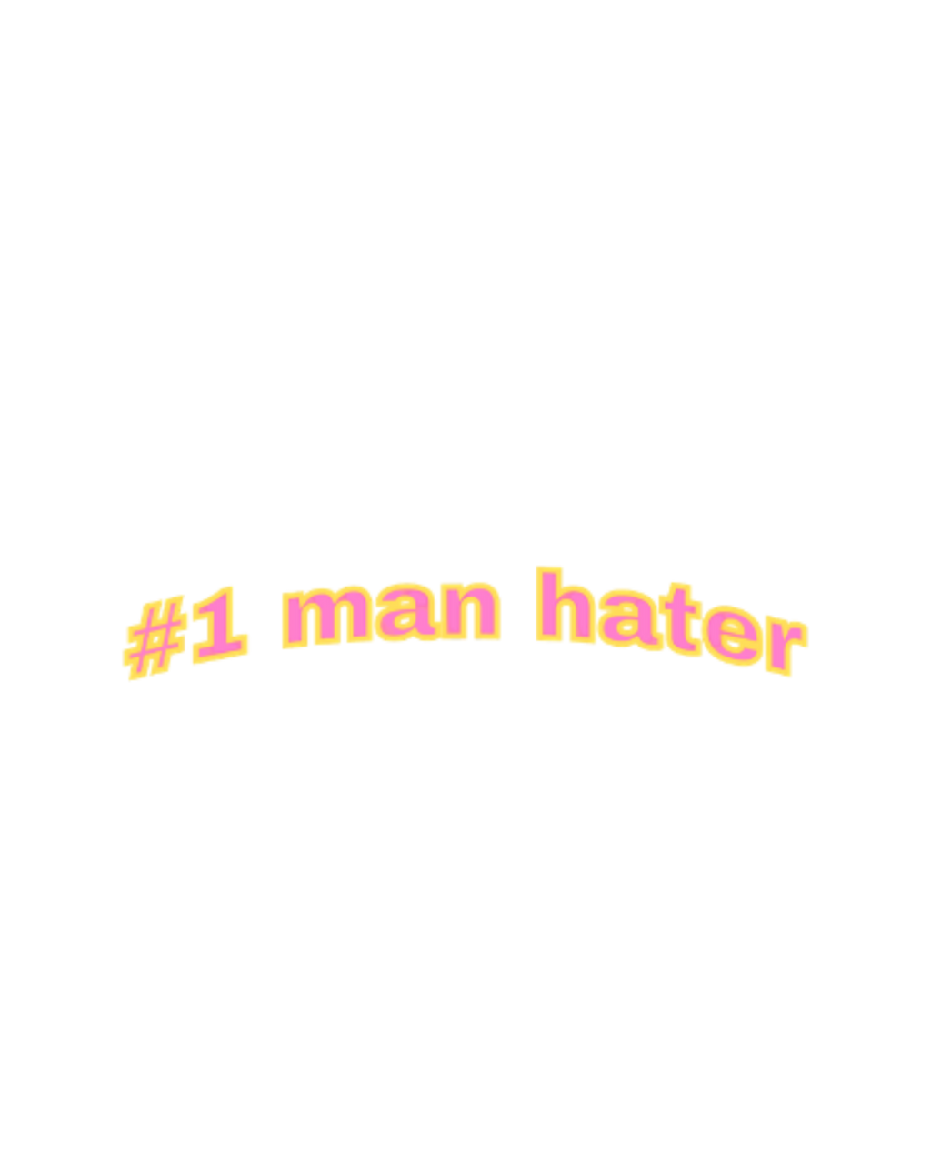 VISUELS #1 MAN HATER